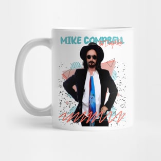 Mike Compbell and The Dirty Knobs Fan Art Retro Design Mug